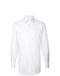 Chemise à manches longues blanche Gieves & Hawkes