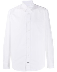 Chemise à manches longues blanche Gitman Vintage