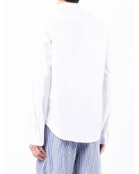 Chemise à manches longues blanche Maison Labiche