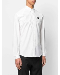 Chemise à manches longues blanche McQ Alexander McQueen