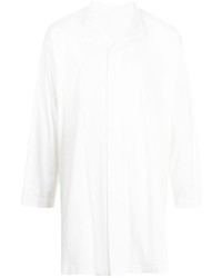 Chemise à manches longues blanche Homme Plissé Issey Miyake