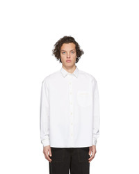 Chemise à manches longues blanche Jacquemus