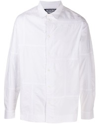 Chemise à manches longues blanche Jacquemus