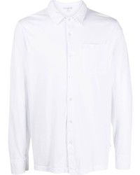 Chemise à manches longues blanche James Perse