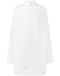 Chemise à manches longues blanche Jil Sander