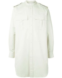 Chemise à manches longues blanche Jil Sander