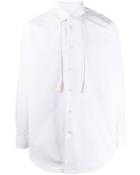 Chemise à manches longues blanche Jil Sander