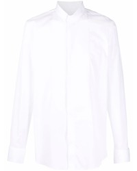 Chemise à manches longues blanche Jil Sander