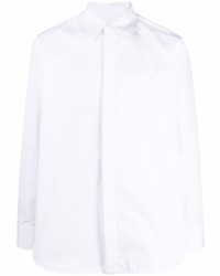 Chemise à manches longues blanche Jil Sander