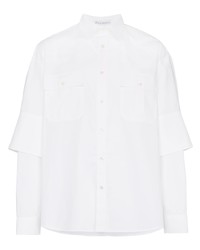 Chemise à manches longues blanche JW Anderson