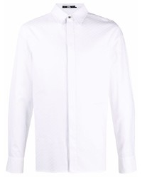 Chemise à manches longues blanche Karl Lagerfeld