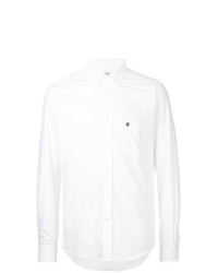 Chemise à manches longues blanche Kent & Curwen