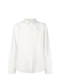 Chemise à manches longues blanche Kent & Curwen