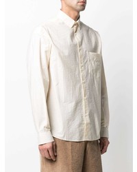 Chemise à manches longues blanche Jacquemus