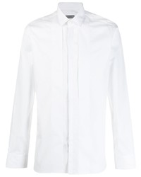 Chemise à manches longues blanche Lanvin