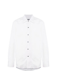 Chemise à manches longues blanche Lanvin