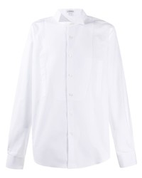 Chemise à manches longues blanche Loewe