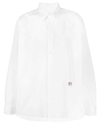 Chemise à manches longues blanche Loewe