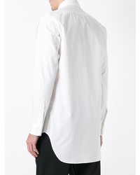 Chemise à manches longues blanche Ann Demeulemeester Grise