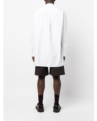 Chemise à manches longues blanche Yohji Yamamoto