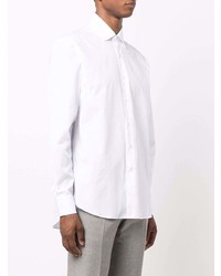 Chemise à manches longues blanche Lanvin