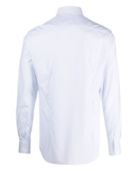 Chemise à manches longues blanche Corneliani