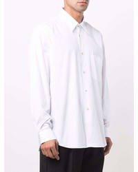 Chemise à manches longues blanche Acne Studios