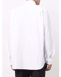 Chemise à manches longues blanche Acne Studios