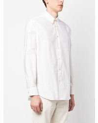 Chemise à manches longues blanche Paul Smith