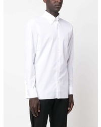 Chemise à manches longues blanche Tom Ford