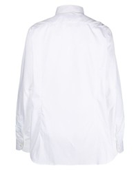 Chemise à manches longues blanche Corneliani