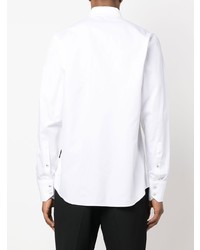 Chemise à manches longues blanche Philipp Plein