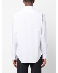 Chemise à manches longues blanche Emporio Armani