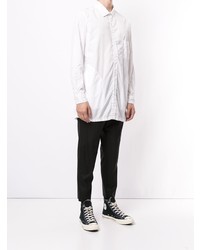 Chemise à manches longues blanche Yohji Yamamoto