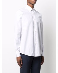 Chemise à manches longues blanche Lanvin