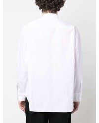 Chemise à manches longues blanche Aspesi