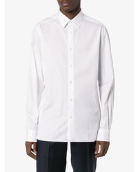 Chemise à manches longues blanche Ermenegildo Zegna