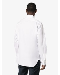 Chemise à manches longues blanche Ermenegildo Zegna