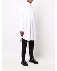 Chemise à manches longues blanche Jil Sander