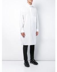 Chemise à manches longues blanche Yohji Yamamoto