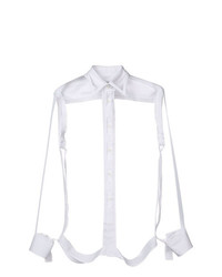 Chemise à manches longues blanche Maison Margiela