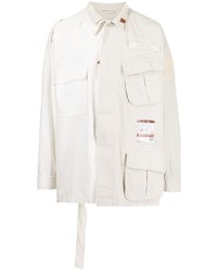 Chemise à manches longues blanche Maison Mihara Yasuhiro