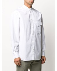 Chemise à manches longues blanche Jil Sander