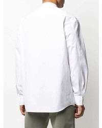 Chemise à manches longues blanche Jil Sander