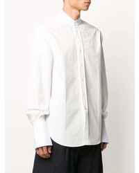 Chemise à manches longues blanche Maison Margiela