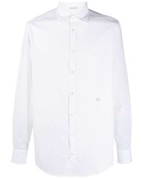 Chemise à manches longues blanche Massimo Alba