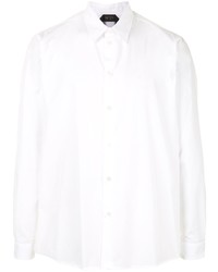 Chemise à manches longues blanche N°21