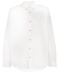 Chemise à manches longues blanche Nanushka