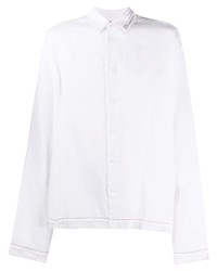 Chemise à manches longues blanche Oamc