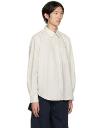 Chemise à manches longues blanche Norse Projects